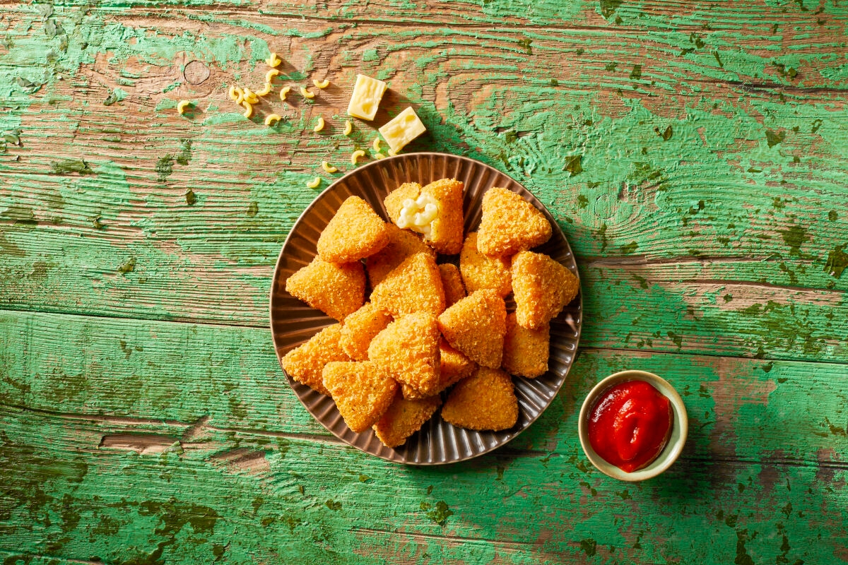 trojkaty-mac-n-cheese-aviko w restauracji