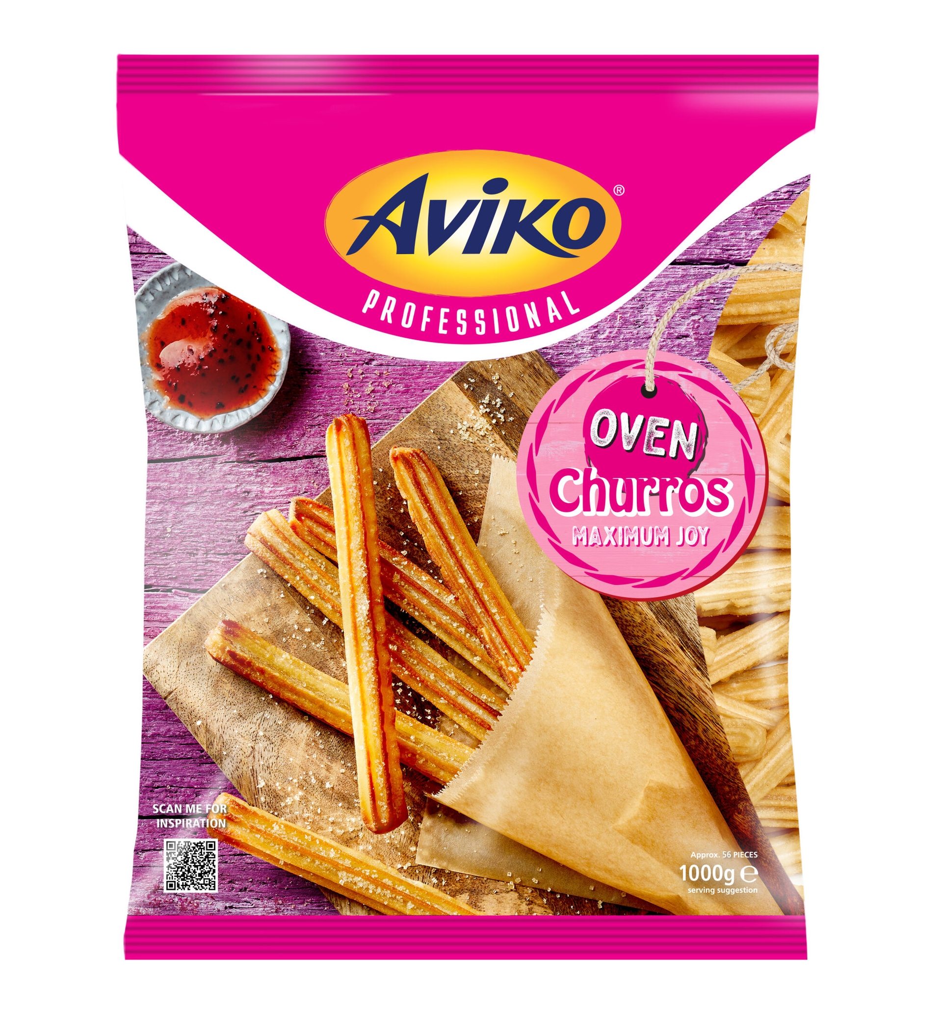 Aviko Churros Oven do pieca opakowanie