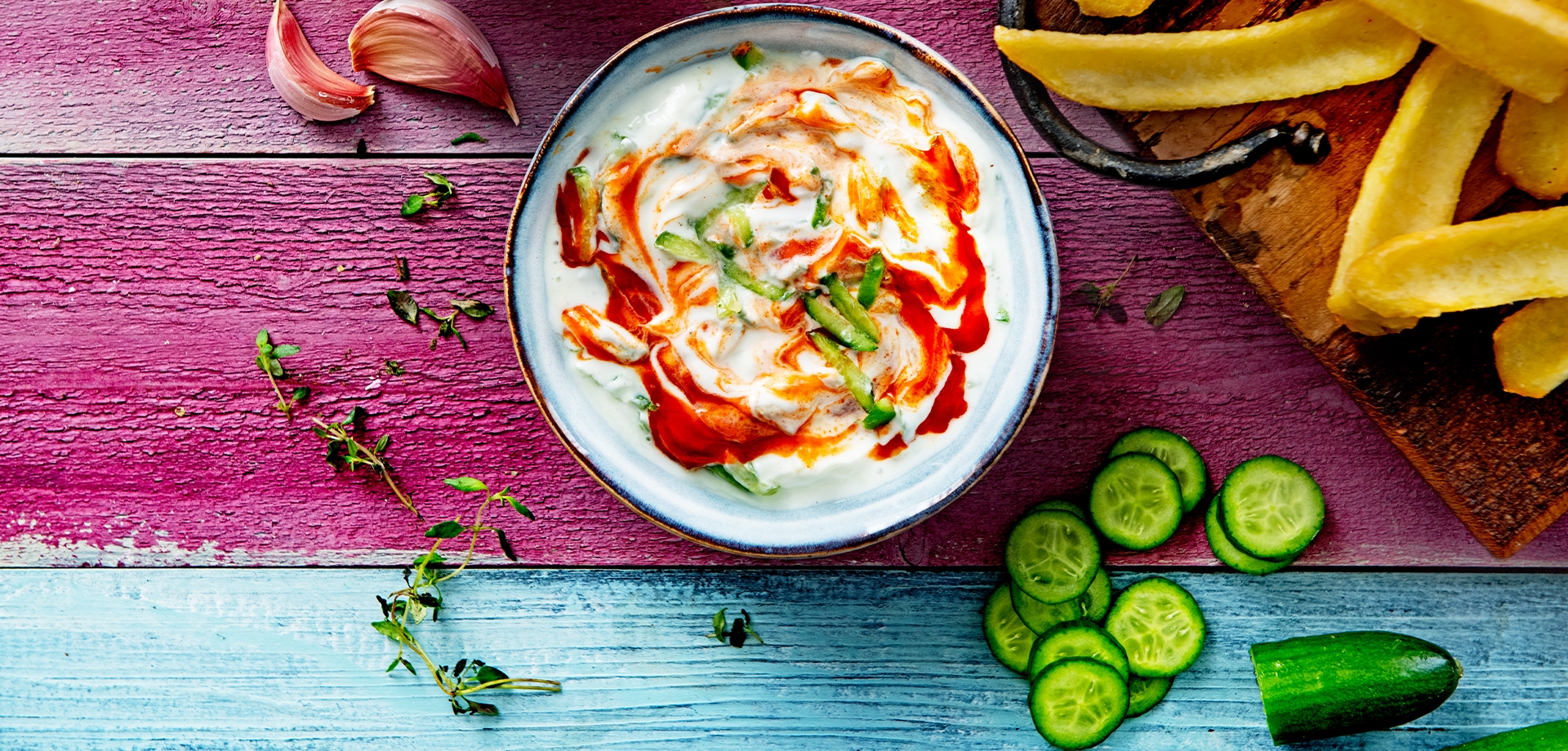 dip-sriracha-tzatziki
