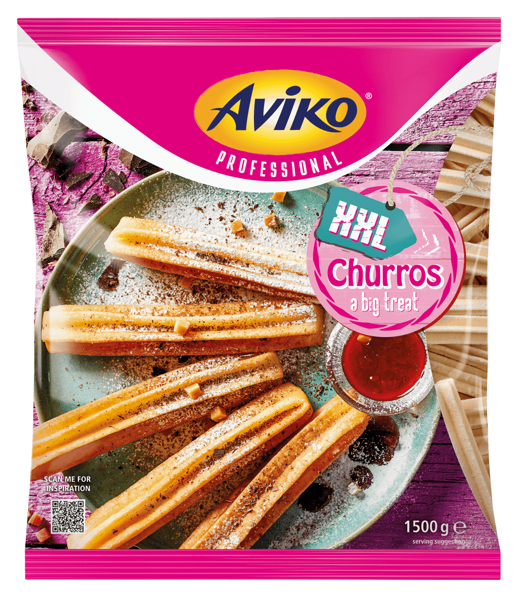 Churros XXL Aviko do gastronomii - opakowanie