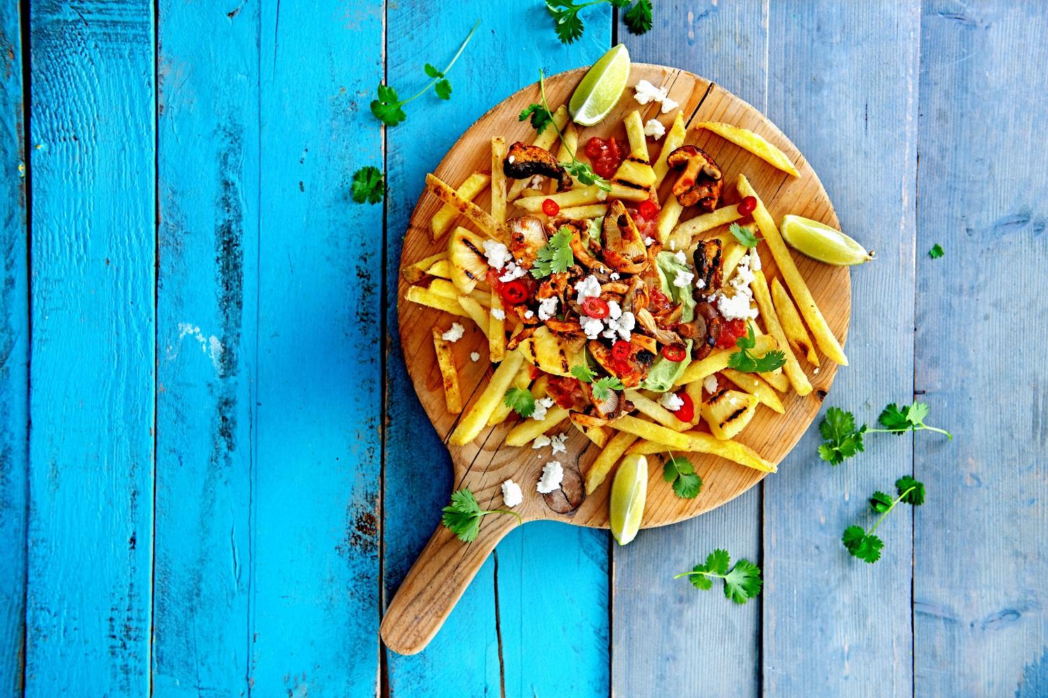 loaded_fries_z_grzybami_al_pastor przepis Aviko do restauracji