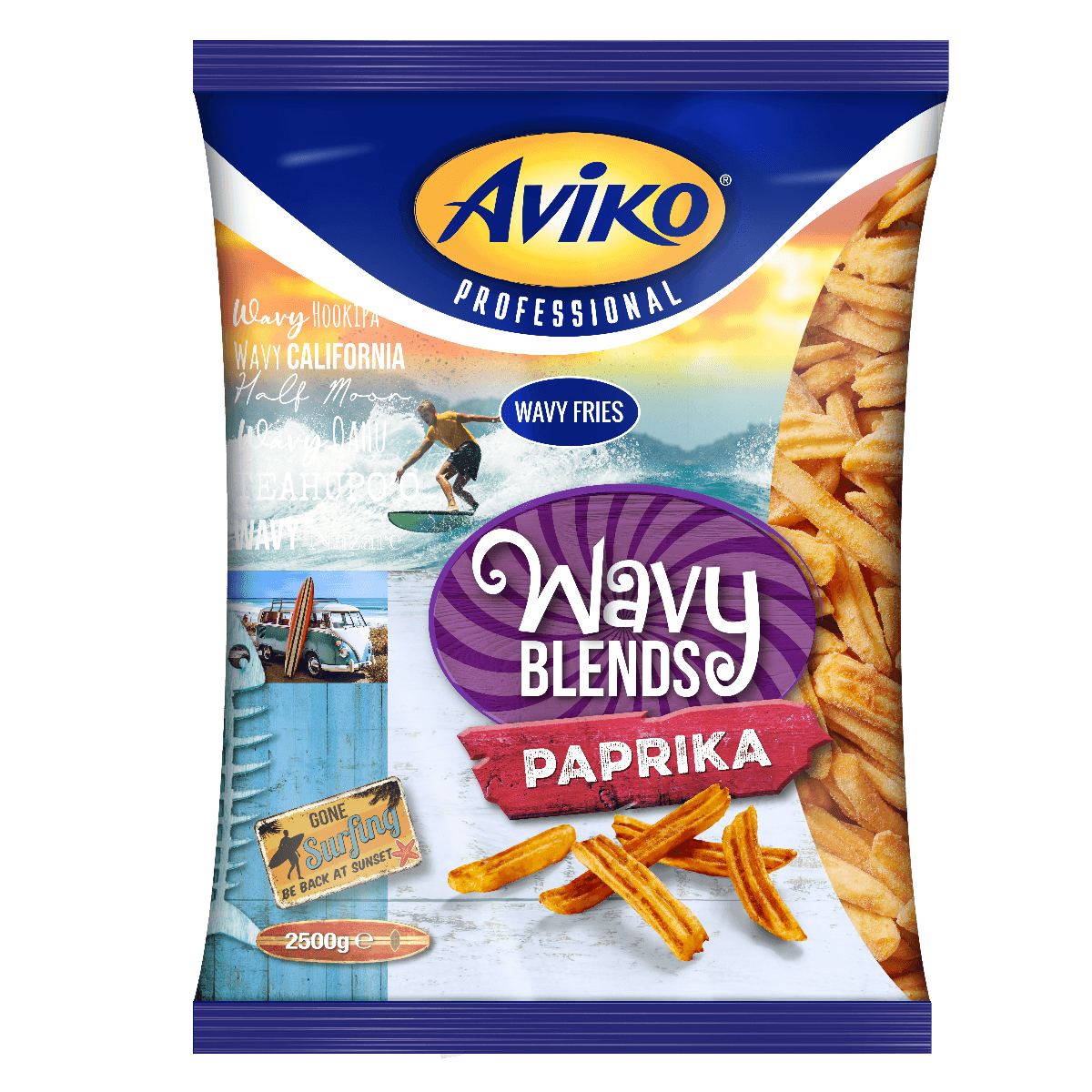 Aviko Wavy Blends Paprika chrupiace_frytki_z_przyprawami_o_smaku_paprykowym paczka