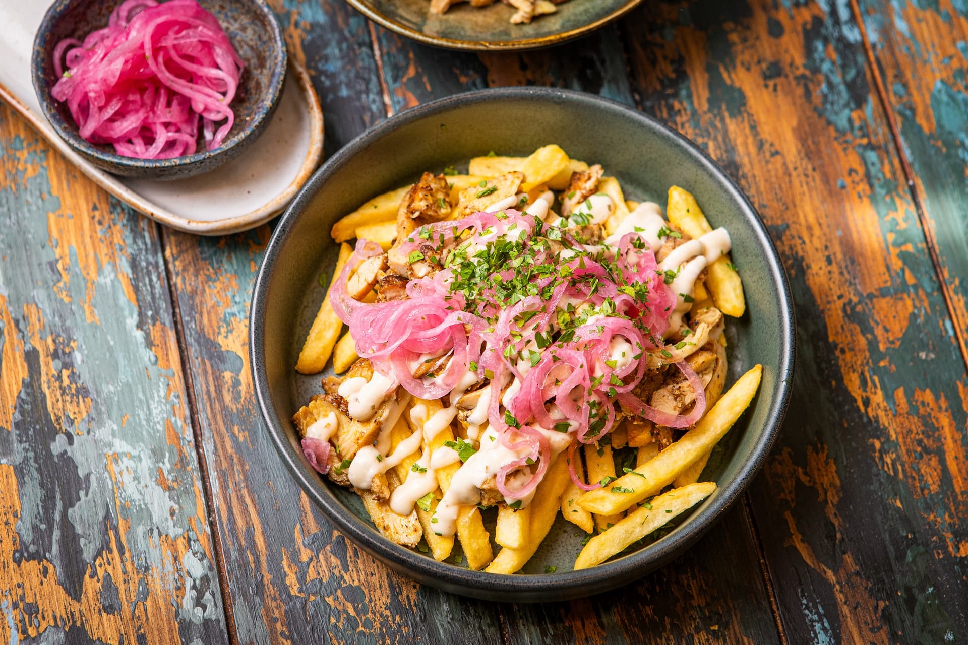 frytki Aviko MasterCrunch w stylu shoarmy - przepis Aviko dla gastronomii